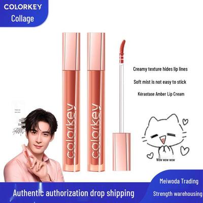 Новое поступление: Colorkey Мягкий Матовый Крем-Помада для Губ - Несушащая, Устойчивая к Смазыванию Помада для Женщин