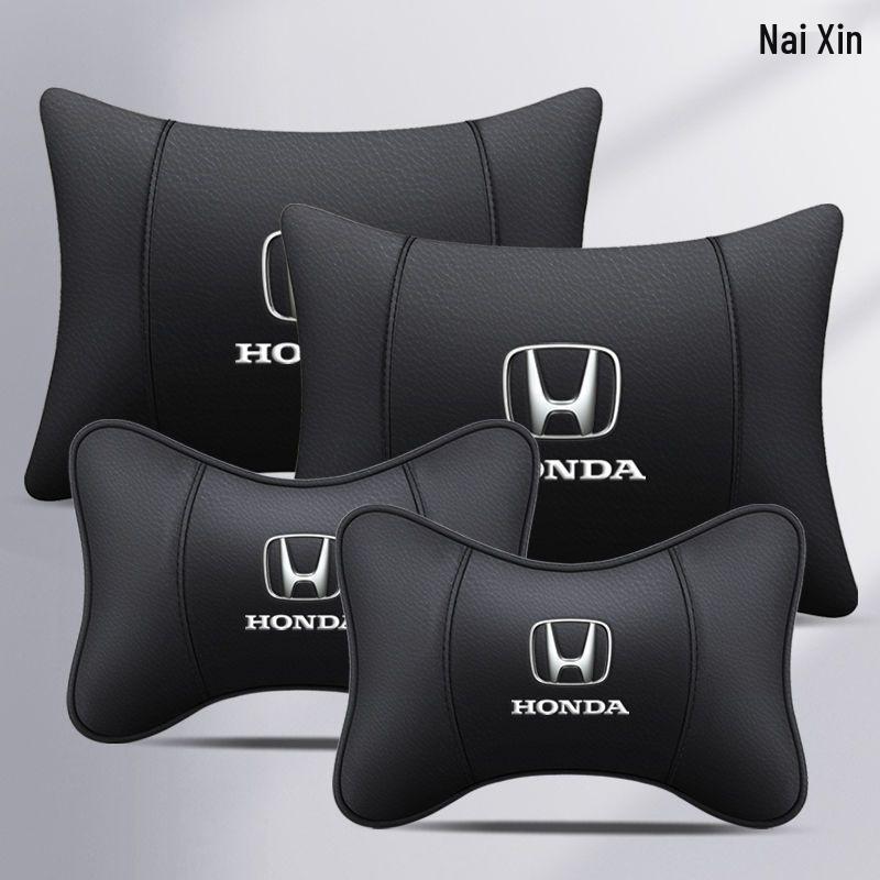Подушка-поддержка для поясницы на подголовник автомобиля для моделей Honda: Civic, Fit, Binzhi, Accord, CRV, Fengfan, XRV