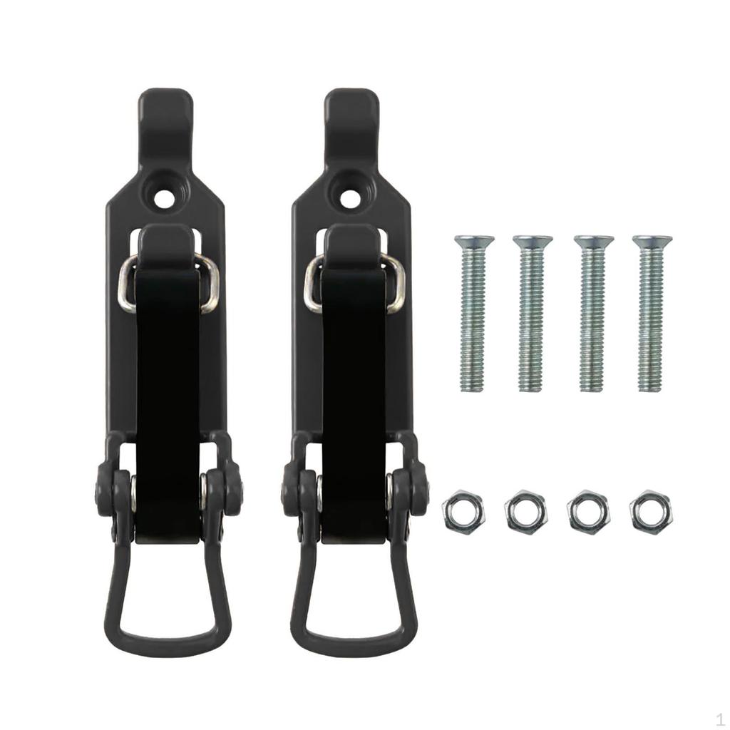 2 Pcs Roof Rack Shovel Holder Rubber Clamp Lightweight Car Accessories Ax Fixed Hammer