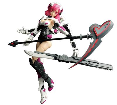 Armored Girl Elizabeth дополнительное оружие Lovesize включено масштаб Высота 155 мм пластиковая модель Platts/MONO E-model (Элизабет) только для Японии (коса) 1/12