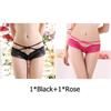 Women's Panties Open Crotch Thongs Sexy Hollow Briefs Underwear Erotic T-Backs Sweet Crotchless Seamless Panty