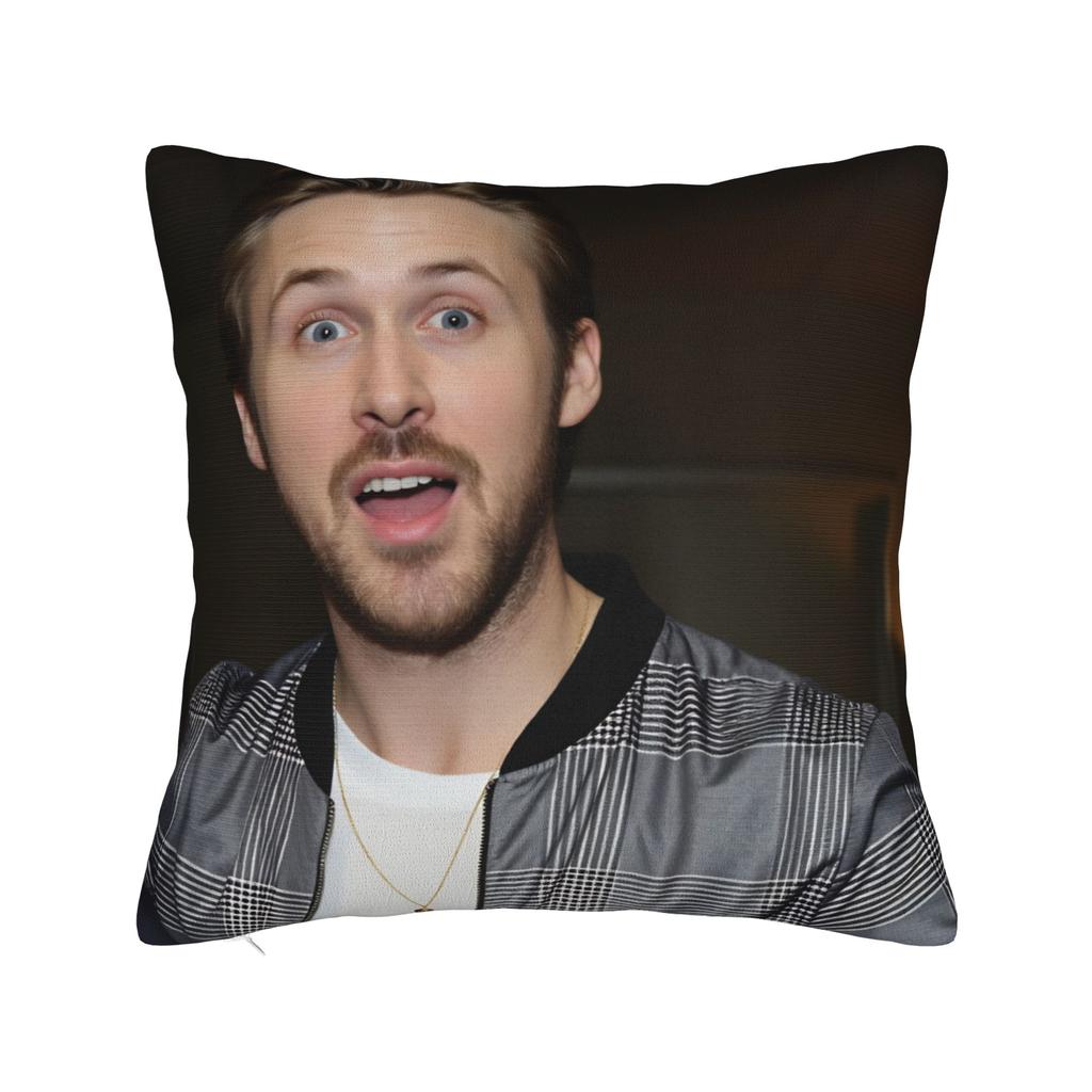 Pillow Case Ryan Gosling Comfy Pillow Cover For Sofa Car Home Decor Kawaii Pillowcases