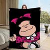 Warm Cozy Flannel Throw Blanket Soft Plush Cartoon Design for Living Room Sofa Bedroom Office Travel  Perfect Gift