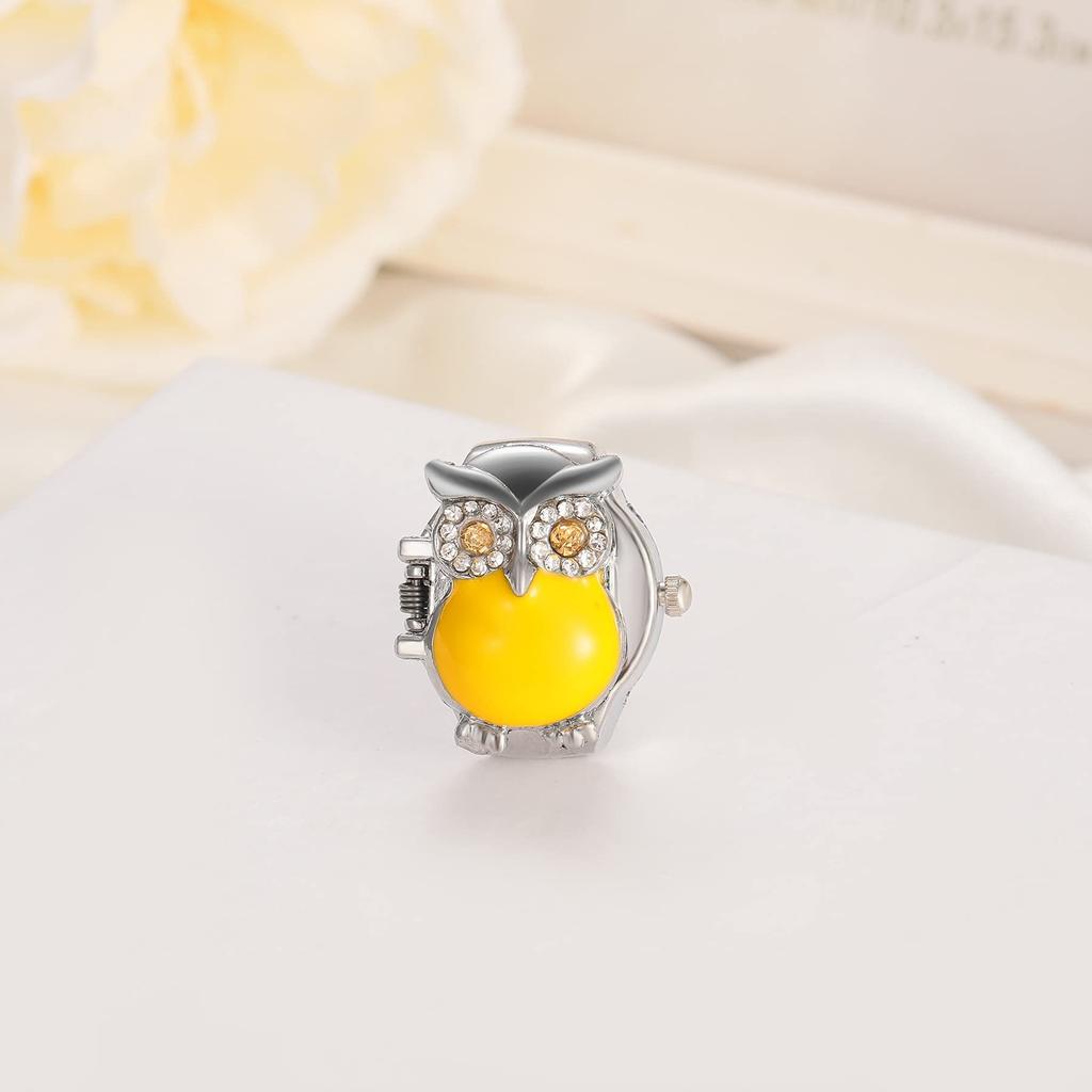 JEWELRYWE Кольцо-часы Простое Большой циферблат Популярные Водонепроницаемые Аналоговые Кварцевые Деловые