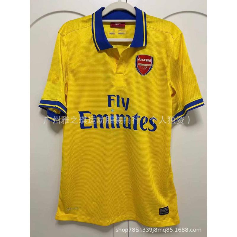 Retro series jersey No. 14 Henry Bergkamp short-sleeved sports football jersey, one piece wholesale.
