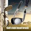 Адаптер для электродрели Очиститель головки клюшки для гольфа Щетка для удаления ржавчины Шестигранный стержень Полировка железной головки для головки и хвостовика клюшек для гольфа