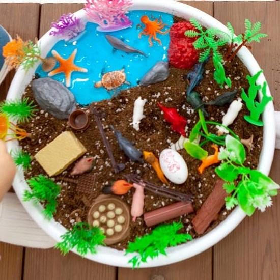 Набор фигурок Animal World, 2 набора, популярные игрушки в Корее