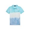 Детская футболка-поло с tie-dye из хлопковой сетки Cwpoknit8020703999