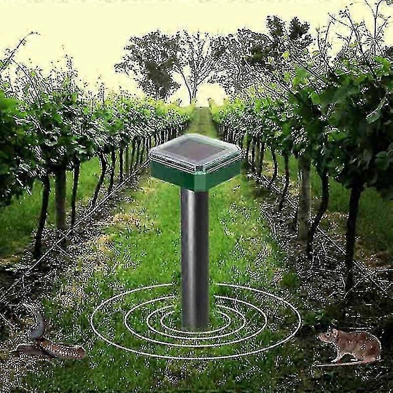 6 Pcs Solar Powered Snake Repellent For Outdoors,ultrasonic Snake Repellent,solar Snake Repellent F