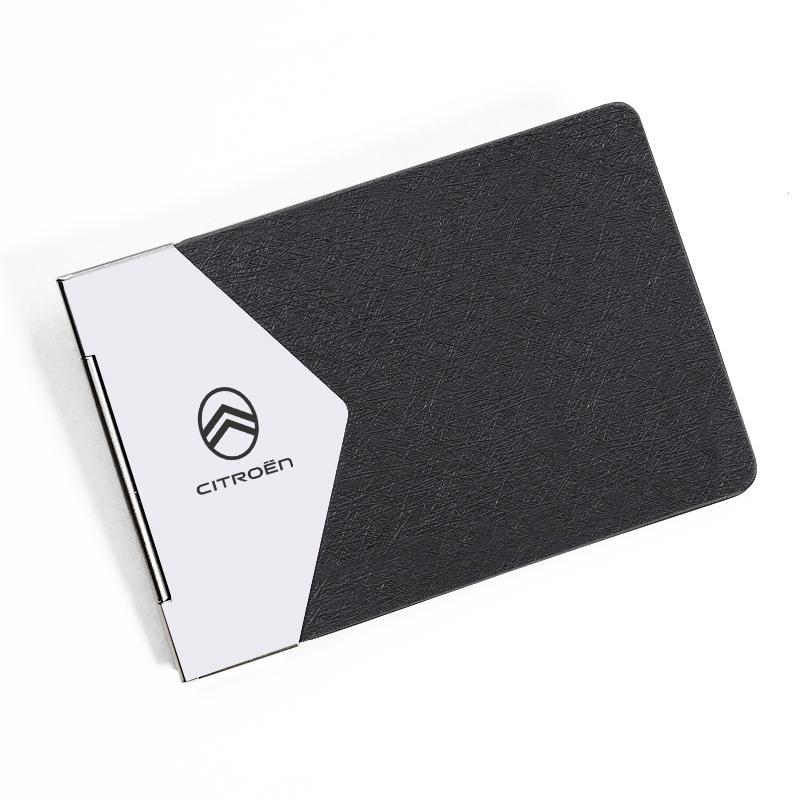 AQE3 Car Driver License Cover ID Card Wallet Accessories For Citroen C3 C5 C5X C4 e-C4 X e-C3 Berlingo C-Elysee C1 C-Crosser C6 C2