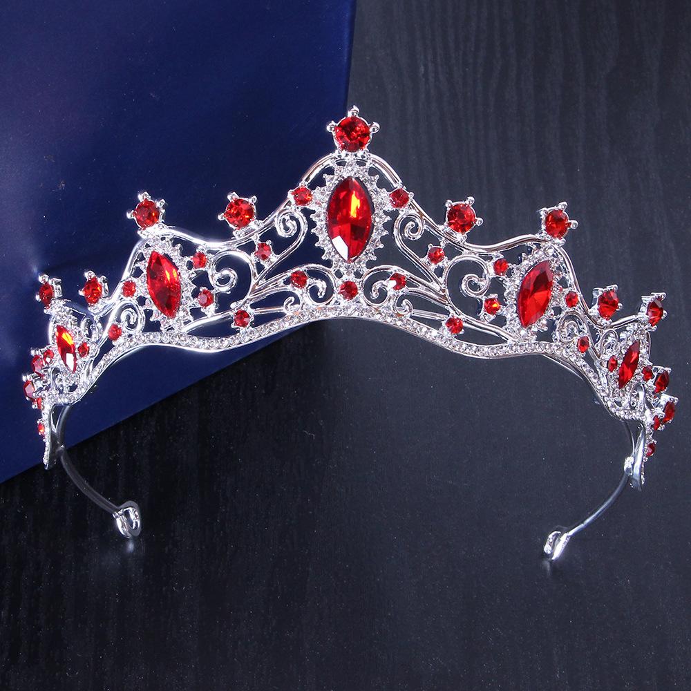 Bridal Headband Crown Bridal Wedding Jewelry Headdress Hair Clip Crown Hair Clasp