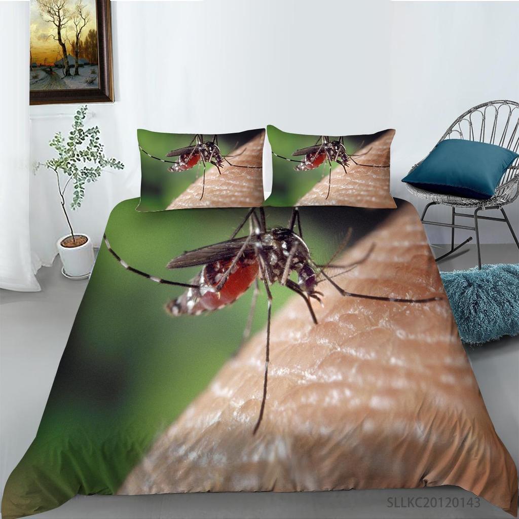 Duvet Cover Washed Breathable Home Bedding Set Microfiber Children Teen King Double Size Highly Quality Misquito Quilt Cover