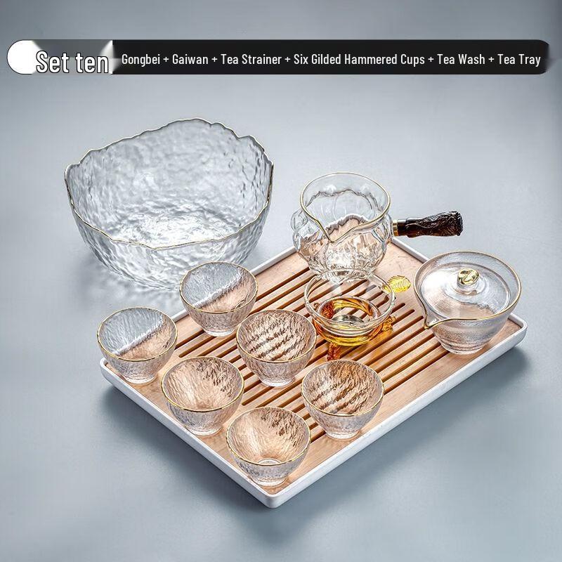 Nordic Heat-Resistant Glass Kung Fu Tea Set