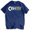 Модная свободная футболка Крутая Ретро Винтаж C64 COMMODORE 64 КОМПЬЮТЕРНАЯ ФУТБОЛКА Бренд Хлопок Прямая доставка Одежда для улицы Рубашка