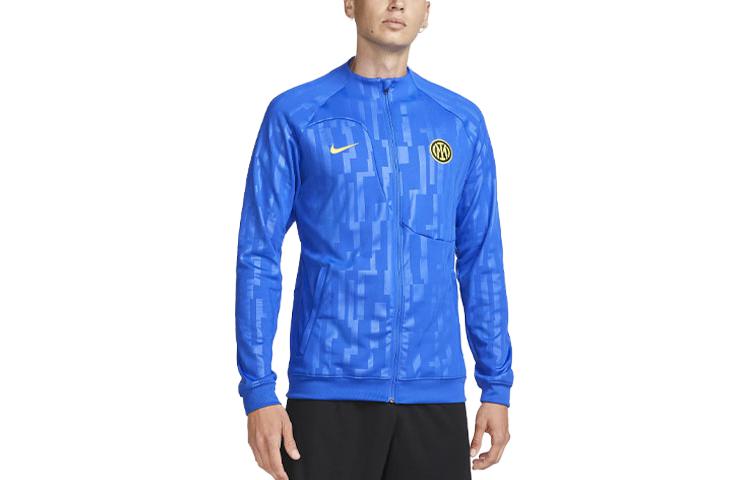Nike Футбольная форма мужская синяя Академии Интер Милан Pro DV5048-408