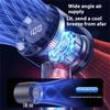 Ручной мини-вентилятор USB-перезаряжаемый 100 скоростей Тихий настольный вентилятор Портативный охлаждающий вентилятор для использования в помещении и на улице Подарок на день рождения