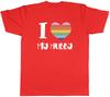 I Love my Hubby Rainbow Heart Unisexs TShirt Tee Gift Top