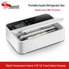 Portable Mini Insulin Refrigerator with Rechargeable Temperature Control