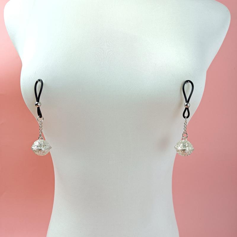 Эротические зажимы для сосков для женщин - Аксессуар для флирта на улице и БДСМ