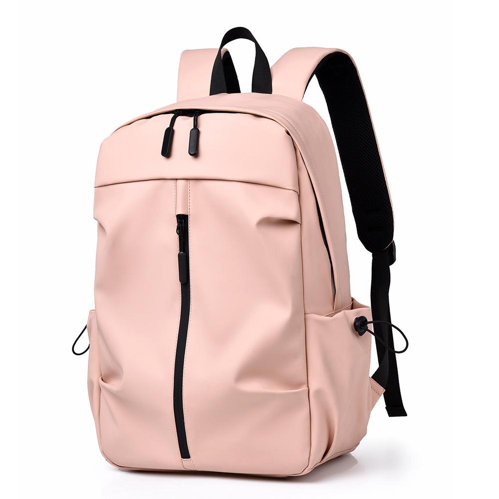 Backpack Men's Business Backpack Outdoor Wear-resistant Fabric Computer Bag Casual Simple Middle School Student Travel School Bag
