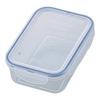 Asvel AgTightLock Storage Container, Tightly Sealed, See-Through, 1.95L, Clear, 4-Point Lock, A3337