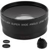 0.45X Camera Wide Angle and Macro Lens Additional Lens for Camera Lens with Filter Diameter of
