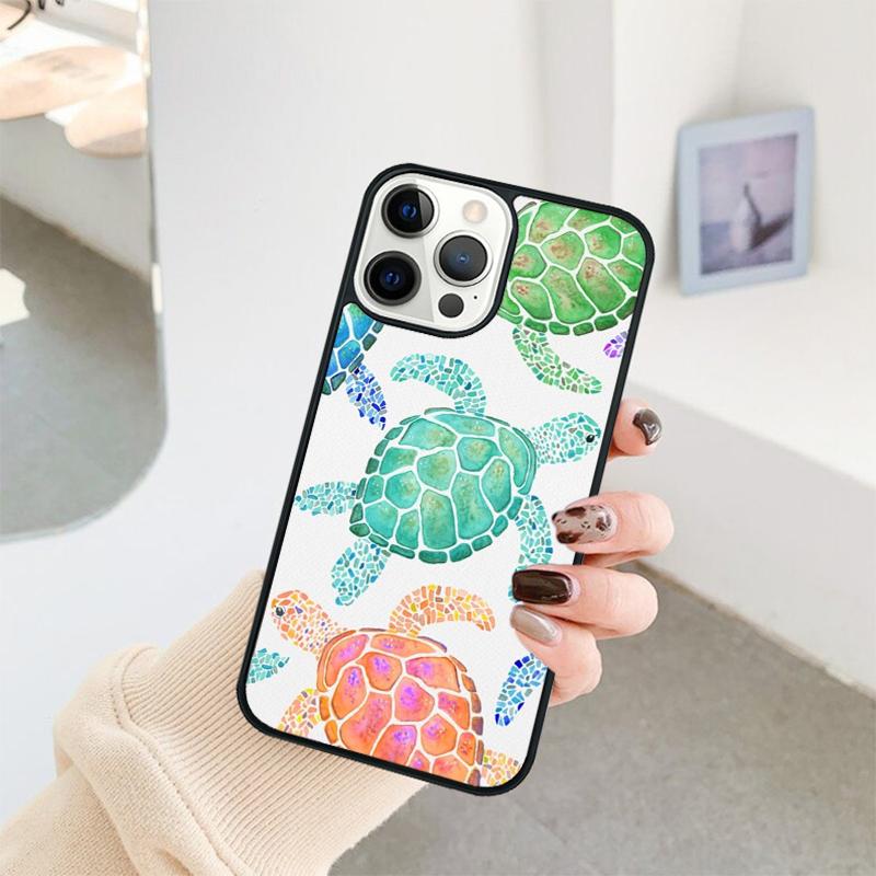 Чехол для телефона с морской черепахой для iPhone 17 Air 16 15 14 11 12 13 Pro MAX Plus coque Чехол-оболочка