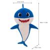 Singing Shark Luminous Shark Baby Children Plush Toys Animal Shark Toy