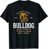 Vintage Styled Retro English Bulldog Gift Unisex T-Shirt