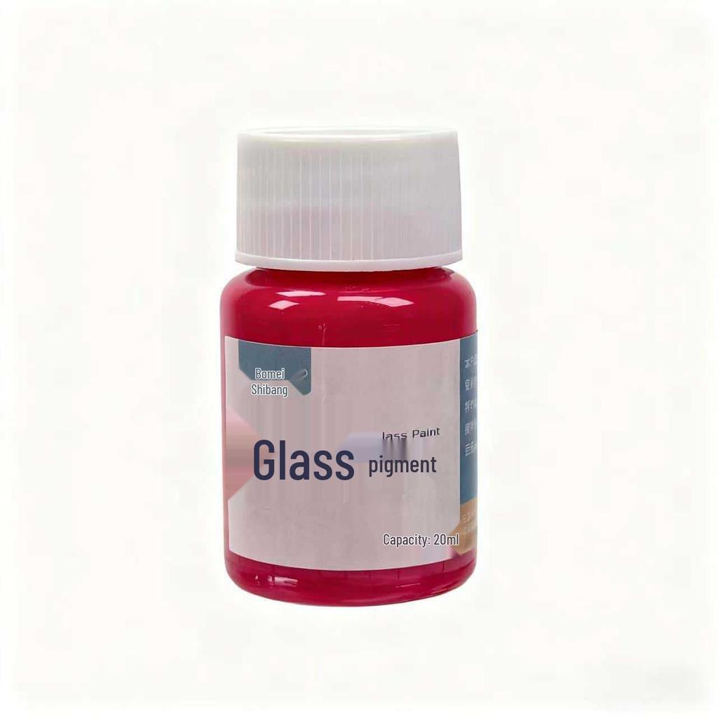 20ml Children's Non-Bake Glass Paint for DIY & Creative Glass Decoration - Waterproof & Handmade
