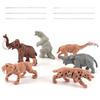 Primitive Life Tiger Elephant Models With Static Pose For Educational Use And Collectors Display