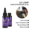 30g UV Hair Glue  Invisible Hair Extension Glue Waterproof Seamless Fast Drying Hair Extension Glue Hair Adhesive Invisible Extension
