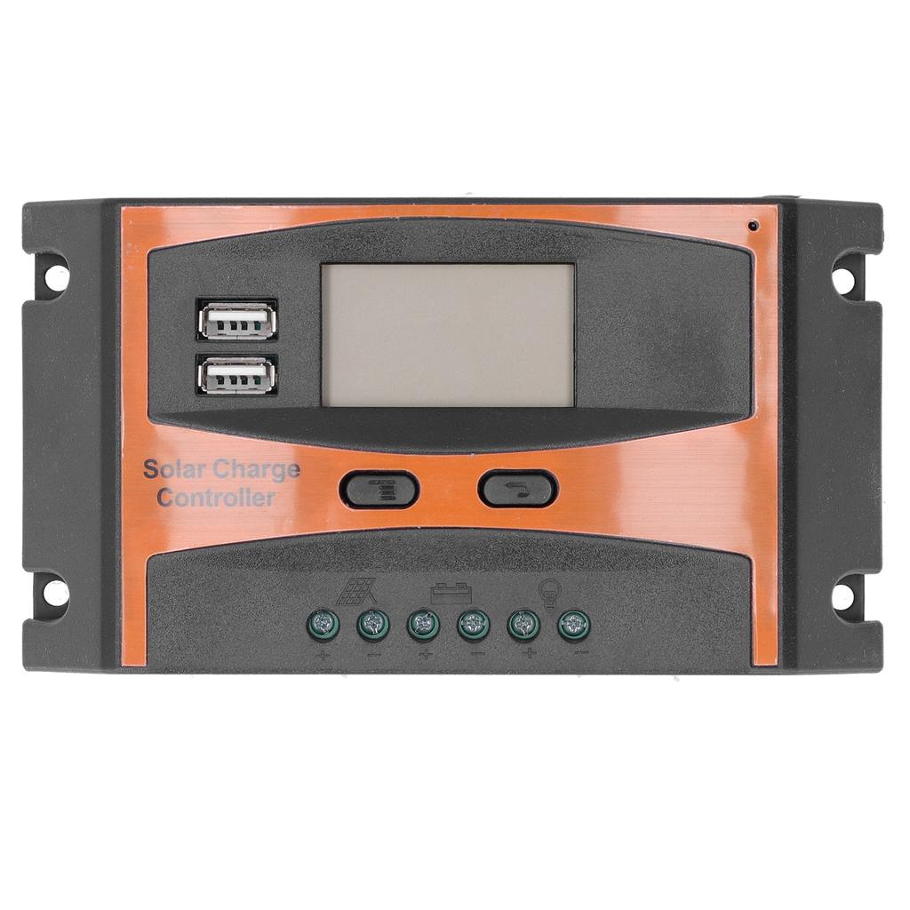 12 В/24 В контроллер солнечного заряда IP32 водонепроницаемый высокоэффективный ШИМ-контроллер солнечной энергии 60A