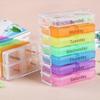 Pill Box Dispenser Medicine Storage Organiser Pill Case