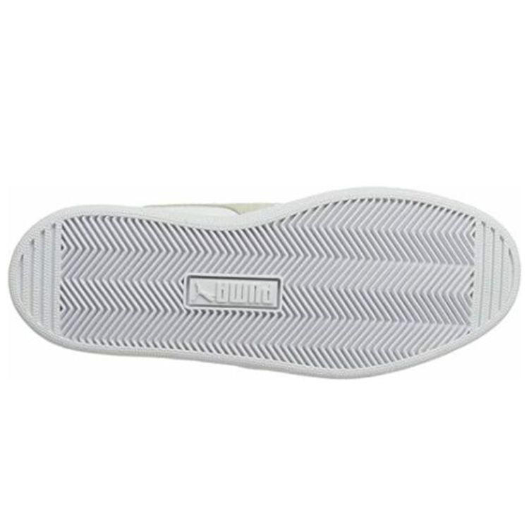 Puma Средние Кожаные Меховые Подкладки Удобные Повседневные Теплые Утолщенные Прочные Высокие Кроссовки Унисекс Кроссовки Белые 364977-02