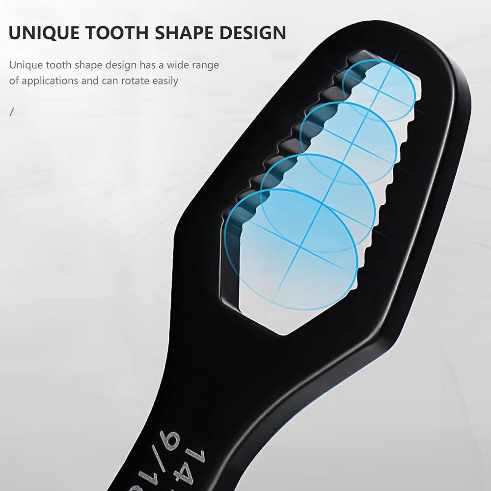 Универсальный гаечный ключ Torx 8-22 мм, самозатягивающийся регулируемый гаечный ключ для очков, доска, гаечный ключ Torx с двойной головкой, ручные инструменты для фабрики