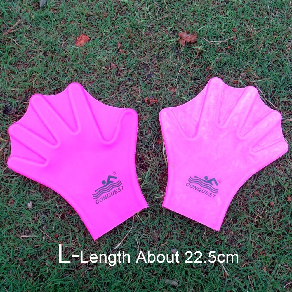 Мягкие силиконовые перепончатые перчатки для дайвинга для взрослых и детей, 100% силикон, лопатки для обучения плаванию, лягушачья ладонь, вспомогательное средство для плавания