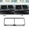 For Dodge Challenger 2008-2014 Carbon Fiber Central Air Vent Outlet Cover Trim