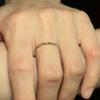 UNI.J Shiny Sparkling 14k Gold Ring Ir266
