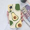 Чехлы для Xiaomi 10 11 12 13 Lite 11T Pro 12S Ultra 13 Pro, чехол с цветком авокадо, защита камеры, жидкий силиконовый противоударный чехол для бампера Xiaomi