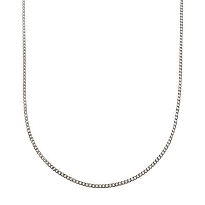 Платиновое ожерелье Pt850 S Kihei Chain Made in Japan Сертификация Печать 40 см Кольцо для вытягивания [Fairy Kallet] 2-стороннее 4,5 г