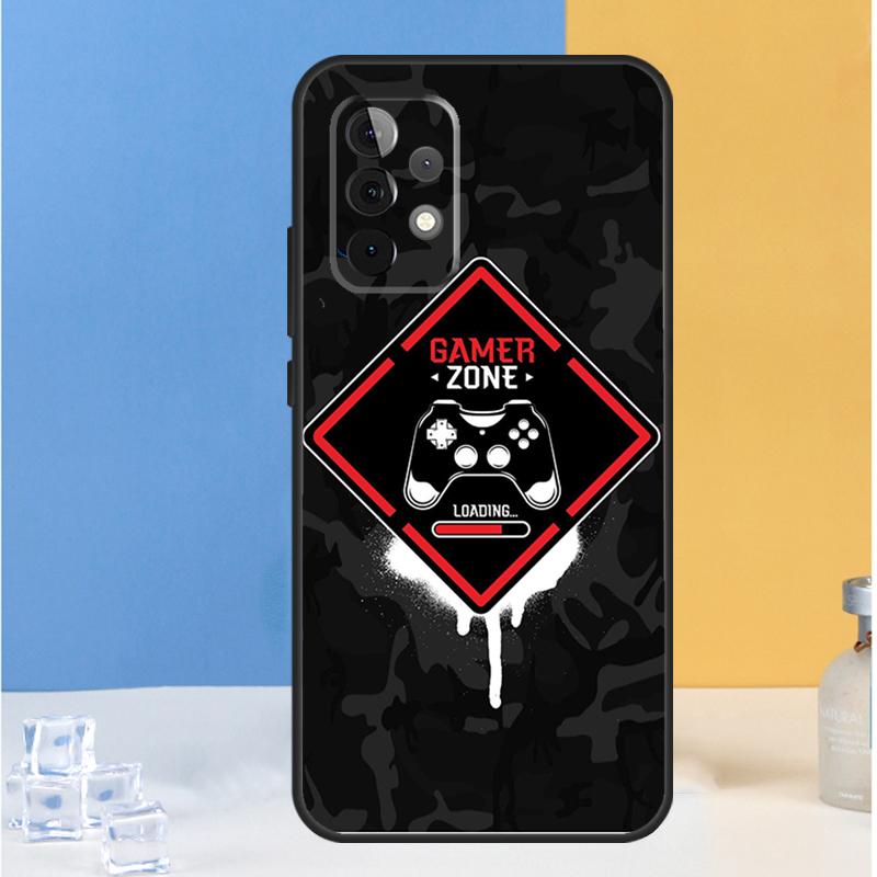 Игровая консоль Зона геймера Для Samsung Galaxy A05 A06 A13 A33 A53 A36 A26 A16 A54 A34 A14 A32 A52 A55 A35 A15 A56 Чехол