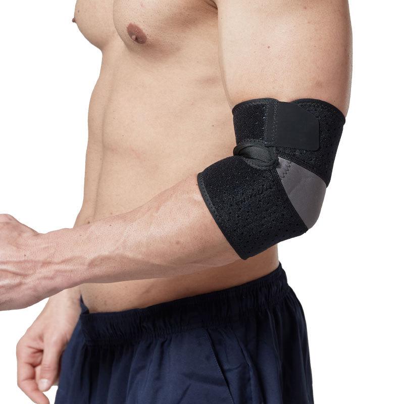 Men's Breathable Sports Elbow Pads for Joint Protection - Ideal for Tennis, Basketball, Badminton, and Fitness Activities