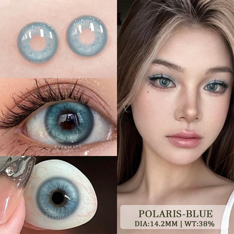 AMARA LENSES 2pcs Color Contact Lenses For Eyes Colored Lenses Eye Cosmetics Natural Contact Lense Yearly Cosplay Beautiful Puppiletes