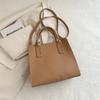 Stylish Pu Tote Bag For Women Large Capacity Shoulder Crossbody Bag Summer Fashion