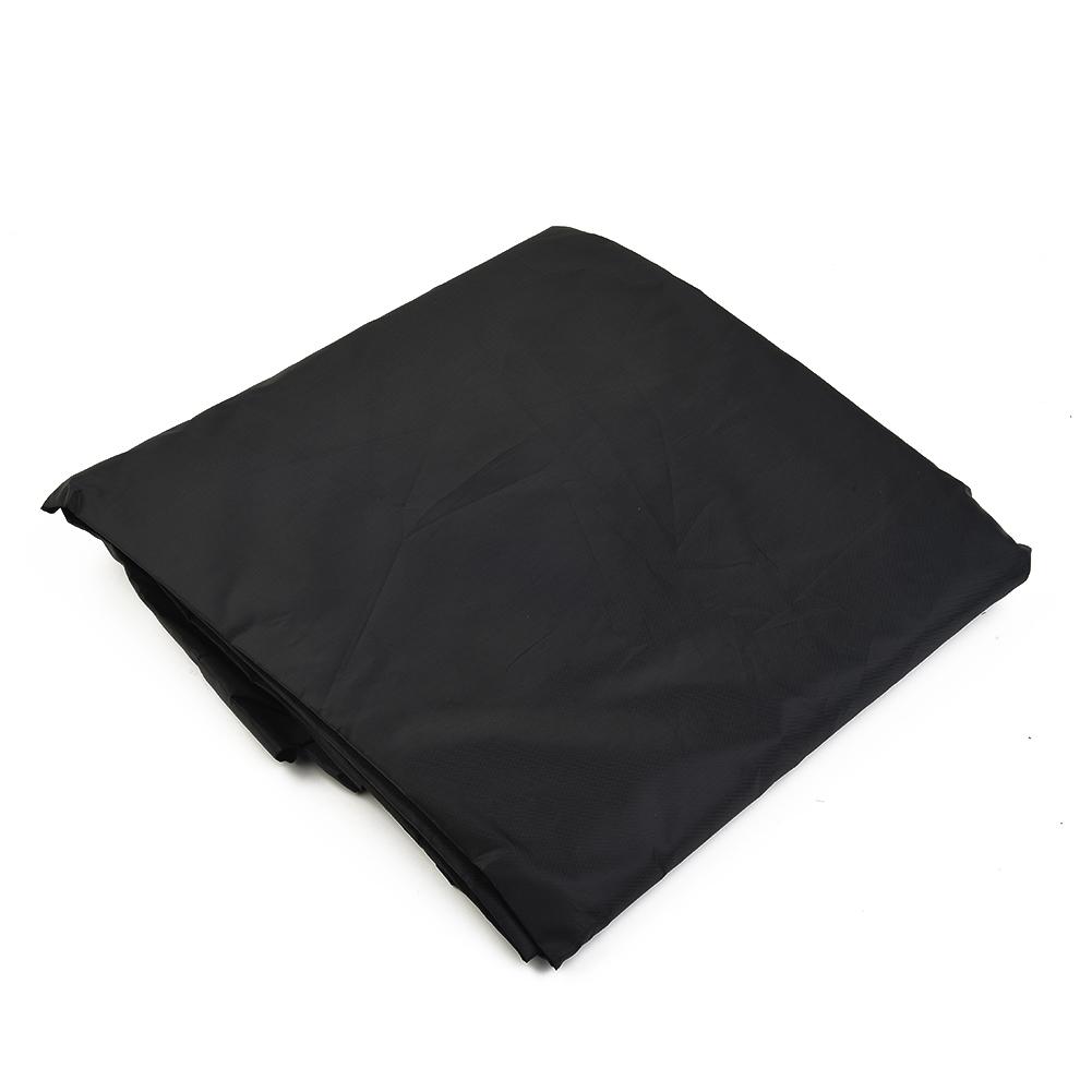 D2 Черный 600л Водяной IBC Контейнер Защитный Чехол Тот Открытый Водонепроницаемый Пылезащитный Чехол Солнцезащитный Сад Двор Дом Дождевой Контейнер