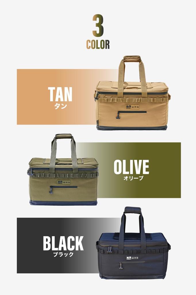 WAQ Термобокс 42л Мягкий Тип Размер S Размер M Одиночный Семейный Отдых (M) (Размер M, коричневый)