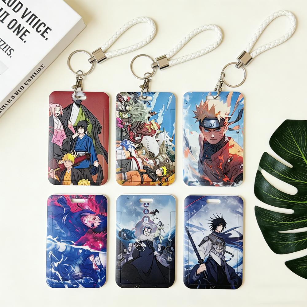 Anime Lanyards Keychain Badge Holder ID Credit Card Pass Hang Rope Lariat Lanyard for Keys Anime Accessories Gifts