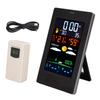 Weather Station Humidity Temperature Monitoring USB Powered Weather Forecast Clock Function Home