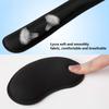 RAKOON Mouse Pad with Wrist Rest Non-Slip Base Wrist Rest Pad Ergonomic Mousepad for Typist Office Gaming PC Laptop